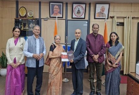 Gautam Buddha University Seeks Academic Partnership with SAMHiTA